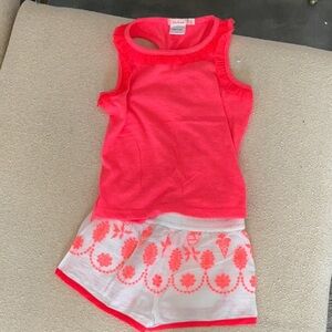 Billieblush Pink and White Kids Matching Set